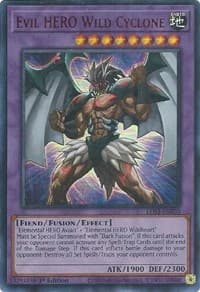 Evil HERO Wild Cyclone (Red): Legendary Duelists: Season 3