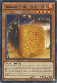 Gunkan Suship Shari Red: Power of the Elements