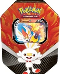 Galar Partners International Tin [Cinderace V]: Sword & Shield