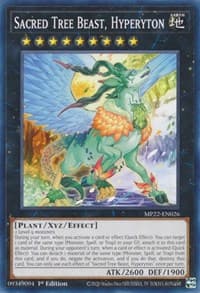 Sacred Tree Beast, Hyperyton: 2022 Tin of the Pharaoh's Gods