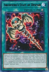 Archfiend's Staff of Despair: 2022 Tin of the Pharaoh's Gods