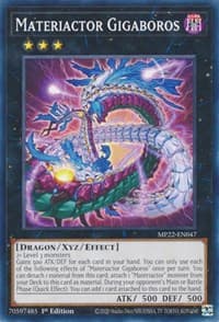 Materiactor Gigaboros: 2022 Tin of the Pharaoh's Gods