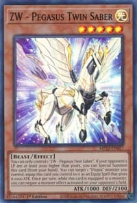 ZW - Pegasus Twin Saber: 2022 Tin of the Pharaoh's Gods