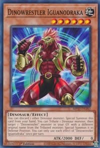 Dinowrestler Iguanodraka: 2022 Tin of the Pharaoh's Gods