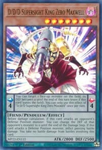 D/D/D Supersight King Zero Maxwell: 2022 Tin of the Pharaoh's Gods