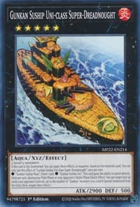 Gunkan Suship Uni-class Super-Dreadnought: 2022 Tin of the Pharaoh's Gods