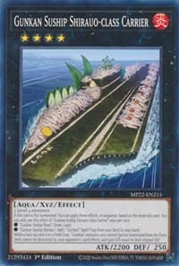 Gunkan Suship Shirauo-class Carrier: 2022 Tin of the Pharaoh's Gods