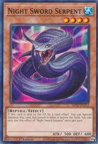 Night Sword Serpent: 2022 Tin of the Pharaoh's Gods