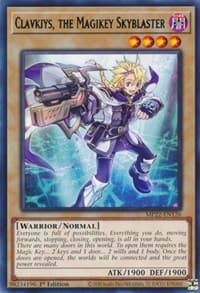 Clavkiys, the Magikey Skyblaster: 2022 Tin of the Pharaoh's Gods