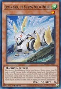 Gizmek Inaba, the Hopping Hare of Hakuto: 2022 Tin of the Pharaoh's Gods