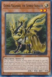 Gizmek Naganaki, the Sunrise Signaler: 2022 Tin of the Pharaoh's Gods