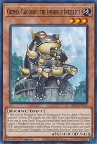 Gizmek Taniguku, the Immobile Intellect: 2022 Tin of the Pharaoh's Gods