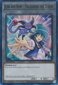 Jesse and Ruby - Unleashing the Legend: Structure Deck: Legend of the Crystal Beasts