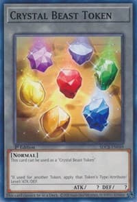 Crystal Beast Token: Structure Deck: Legend of the Crystal Beasts