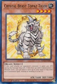 Crystal Beast Topaz Tiger: Structure Deck: Legend of the Crystal Beasts