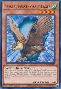 Crystal Beast Cobalt Eagle: Structure Deck: Legend of the Crystal Beasts