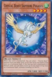 Crystal Beast Sapphire Pegasus: Structure Deck: Legend of the Crystal Beasts