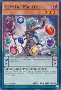 Crystal Master: Structure Deck: Legend of the Crystal Beasts