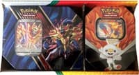 Legends of Galar Tin + Galar Partners Tin 2-pack [Zamazenta V/Cinderace V] (Retail Exclusive): Sword & Shield