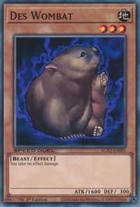 Des Wombat: Speed Duel GX: Midterm Paradox