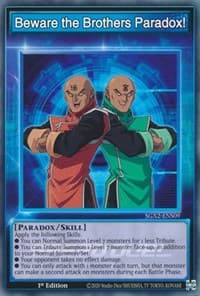 Beware the Brothers Paradox!: Speed Duel GX: Midterm Paradox