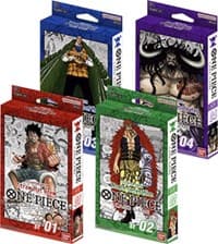 Starter Decks 1-4 [Set of 4]: Starter Deck 1: Straw Hat Crew