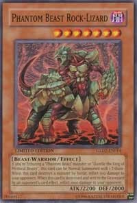 Phantom Beast Rock-Lizard: Gold Series 2009