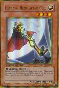 Elemental Hero Captain Gold: Gold Series 2009