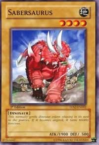 Sabersaurus: 5D's Starter Deck 2009