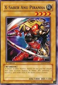X-Saber Anu Piranha: 5D's Starter Deck 2009