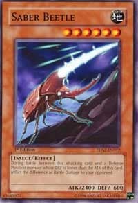 Saber Beetle: 5D's Starter Deck 2009