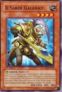 X-Saber Galahad: 5D's Starter Deck 2009