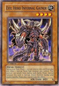 Evil Hero Infernal Gainer: Duelist Pack 6: Jaden Yuki 3