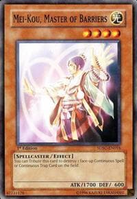 Mei-Kou, Master of Barriers: Structure Deck: Spellcaster's Command