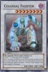 Colossal Fighter (SR): 5D's 2008 Starter Deck