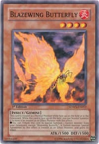 Blazewing Butterfly: Structure Deck: Warriors' Strike