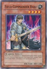 Field-Commander Rahz: Structure Deck: Warriors' Strike
