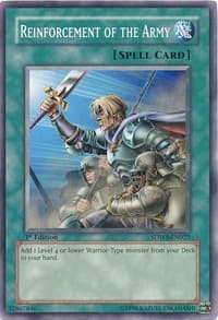 Reinforcement of the Army: Structure Deck: Warriors' Strike