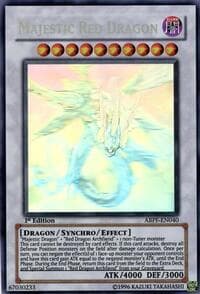 Majestic Red Dragon (Ghost Rare): Absolute Powerforce