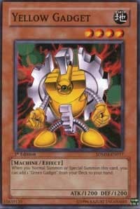Yellow Gadget: Structure Deck: Machina Mayhem