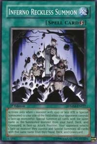 Inferno Reckless Summon: Structure Deck: Machina Mayhem
