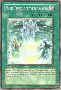 Magic Triangle of the Ice Barrier: The Shining Darkness