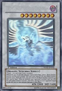 Black-Winged Dragon (Ghost Rare): The Shining Darkness