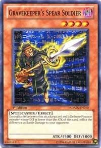Gravekeeper's Spear Soldier: Structure Deck: Marik
