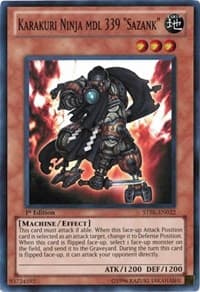 Karakuri Ninja mdl 339 "Sazank": Starstrike Blast