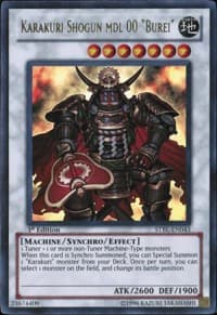 Karakuri Shogun mdl 00 "Burei": Starstrike Blast