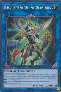 Black Luster Soldier - Soldier of Chaos (Secret Pharaoh's Rare): Magnificent Mavens