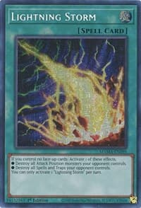 Lightning Storm (Secret Pharaoh's Rare): Magnificent Mavens