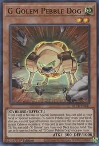 G Golem Pebble Dog: Battles of Legend: Crystal Revenge