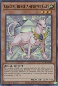 Crystal Beast Amethyst Cat: Battles of Legend: Crystal Revenge
